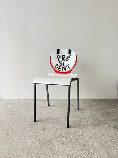 président - second-hand chair customized...