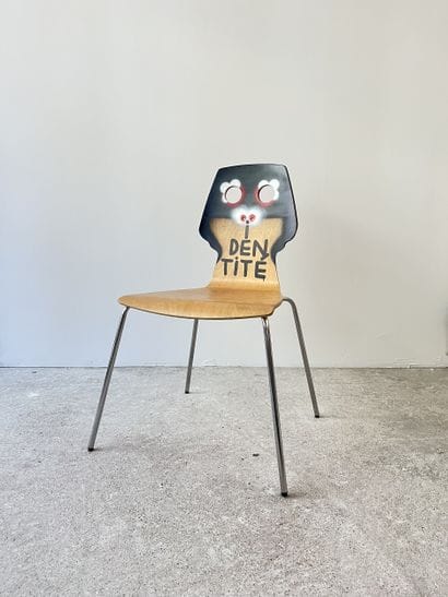 identity - second-hand chair customized by...