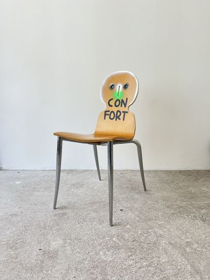 confort - second-hand chair customized by...