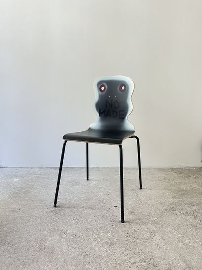 nomade - second-hand chair customized by...