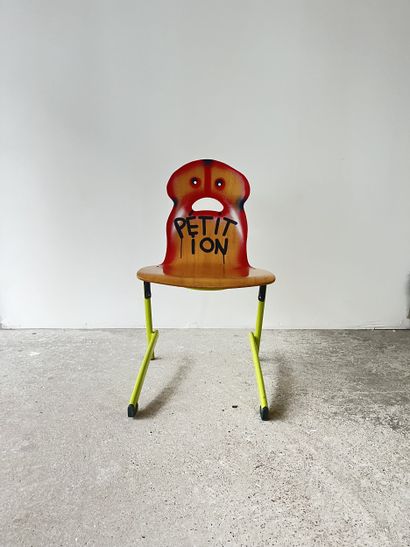 petition - second-hand chair customized by...