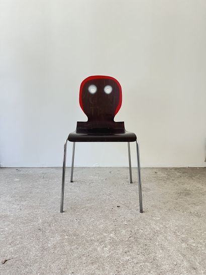 contre - second-hand chair customized by...