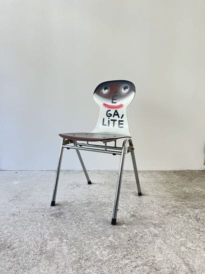 equality - second-hand chair customized by...