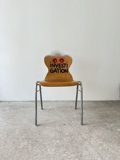 investigation - second-hand chair customized...