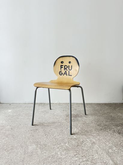 frugal - second-hand chair customized by...