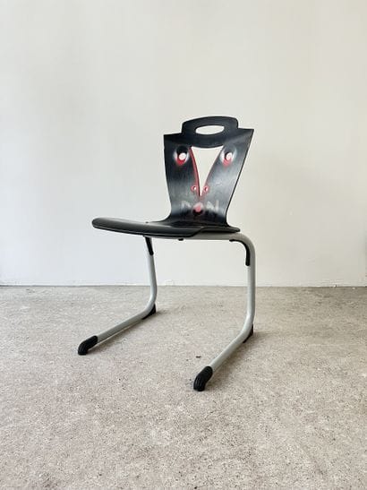 don - second-hand chair customized by cutting...