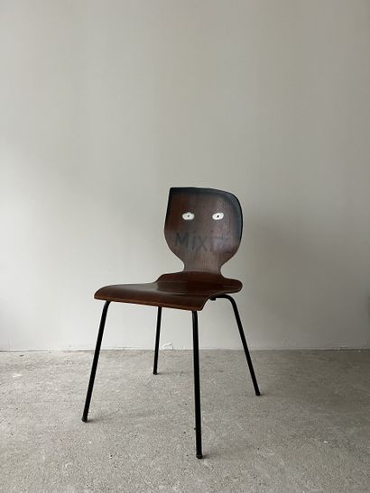 mixité - second-hand chair customized by...