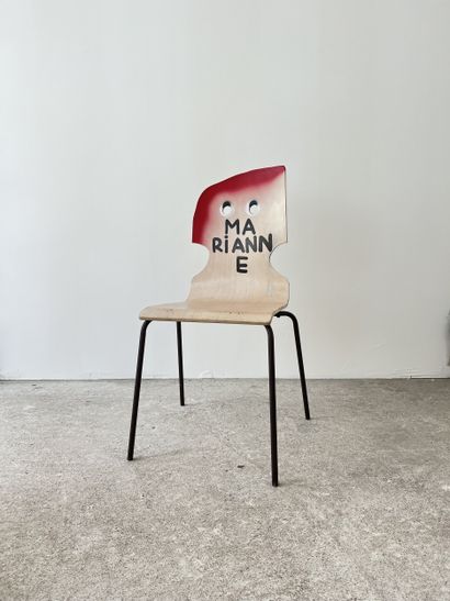 Marianne - second-hand chair customized by...