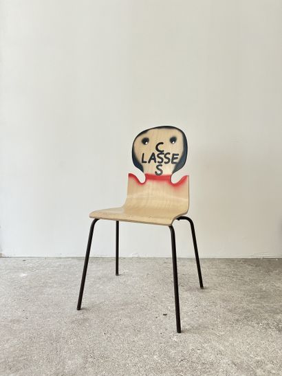 classes - second-hand chair customized by...