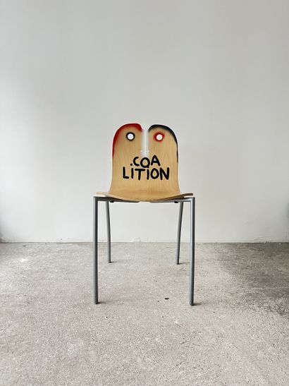 coalition - second-hand chair customized...
