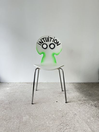 intuition - second-hand chair customized...