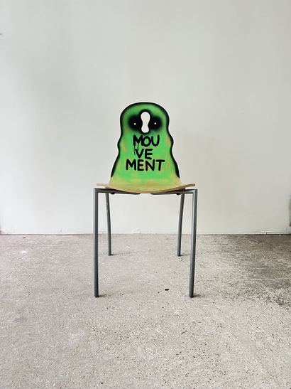 movement - second-hand chair customized by...