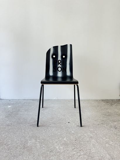 prison - second-hand chair customized by...
