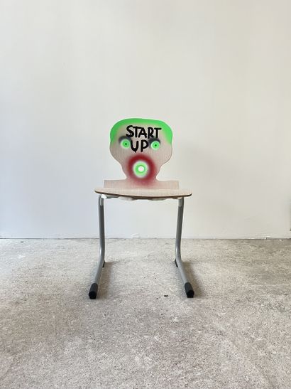 start up - second-hand chair customized by...