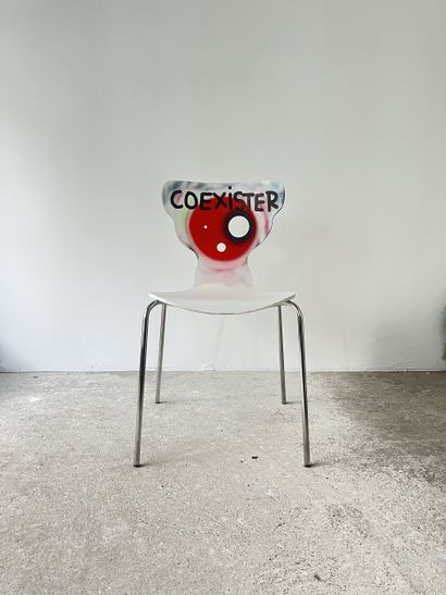 coexister - second-hand chair customized...