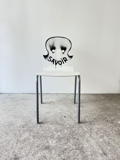 savoir - second-hand chair customized by...