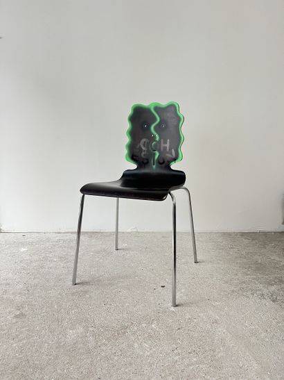 cohesion - second-hand chair customized by...