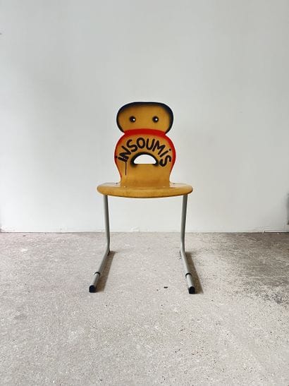 insoumis - second-hand chair customized by...
