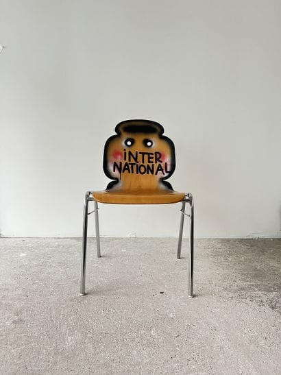 international - second-hand chair customized...