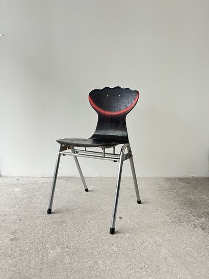vainqueur - chaise d'occasion customisée...