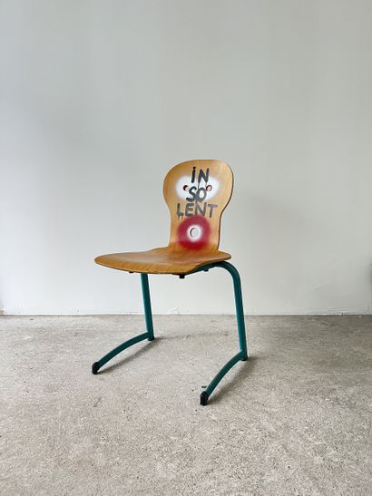 insolent - second-hand chair customized by...