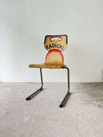 radical - second-hand chair customized by...