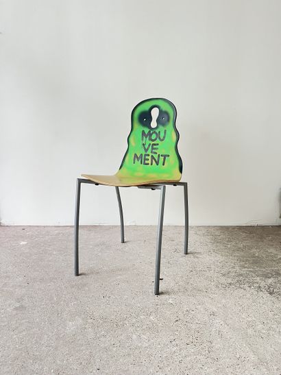 movement - second-hand chair customized by...