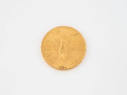 MEXICO
50 peso gold coin.
1927.
Weight :...