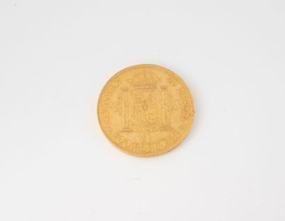 SPAIN
100 pesetas gold coin.
Weight : 33...