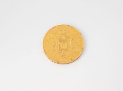 FRANCE
Napoleon III 100 franc gold coin,...