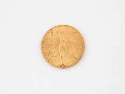 MEXICO
50 peso gold coin.
1947.
Weight :...