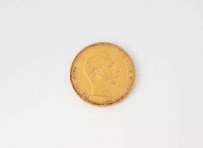 FRANCE
Napoleon III 100 franc gold coin,...
