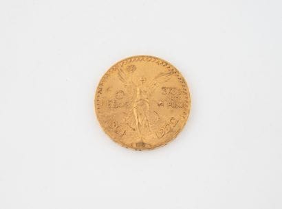 MEXICO
50 peso gold coin.
1922.
Weight: 41.6...