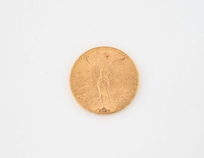 MEXICO
50 peso gold coin.
1945.
Weight :...
