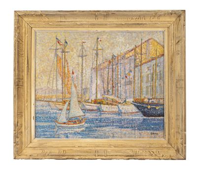 YVONNE CANU (1921-2008)
Saint-Tropez, the...
