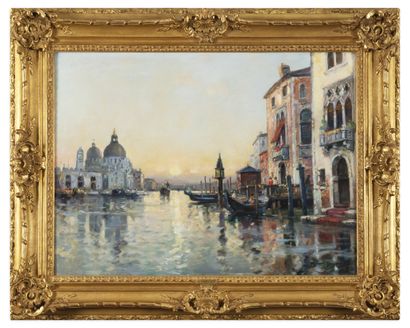 MAURICE BOMPARD (1857-1936)
Le grand canal,...