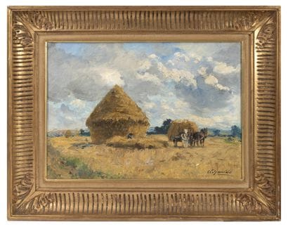 LOUIS ÉDOUARD GARRIDO (1893-1982)
Meule de...
