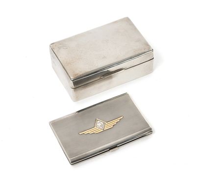 RECTANGULAR CIGARETTE CASE.
In silver (950)...
