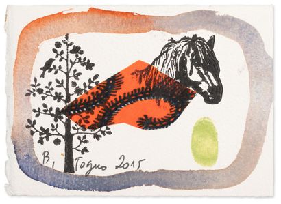 BARTHÉLÉMY TOGUO (1967)
Untitled, wishes,...