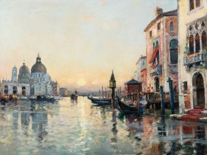 MAURICE BOMPARD (1857-1936)
Le grand canal,...
