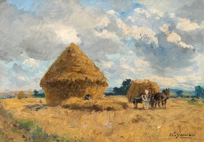 LOUIS ÉDOUARD GARRIDO (1893-1982)
Meule de...