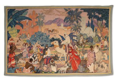 FROM A CARTON BY JEANNE THIL (1887-1968)...
