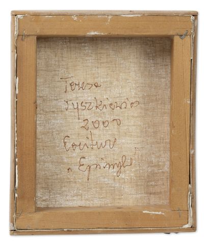 THÉRÈSE TYSKIEWICZ (1953-2020)
Écriture épingle,...