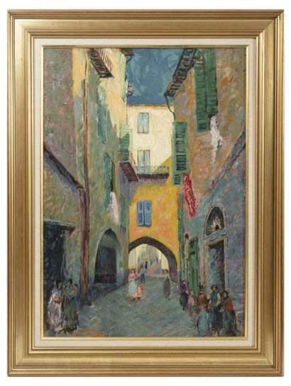 CHARLES HENRI VERBRUGGHE (1877-1974)
Rue...