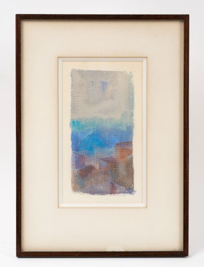ABIDIN DINO (1913-1993)
Roofs.
Watercolor...