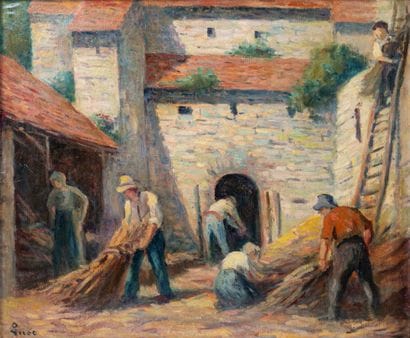MAXIMILIEN LUCE (1858-1941)
Le four à briques,...