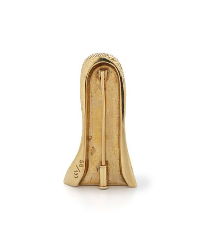 CÉSAR (1921-1998)
Thumb.
Brooch in yellow...