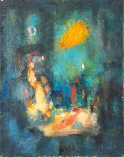 DANG LEBADANG (1921-2015)
Untitled, 1960.
Oil...