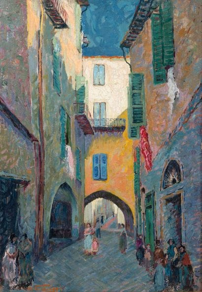 CHARLES HENRI VERBRUGGHE (1877-1974)
Rue...