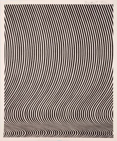 BRIDGET RILEY (1931)
Untitled.
Silkscreen...